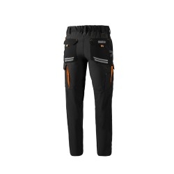 Sparco Tech Trousers ZWART/ORANJE