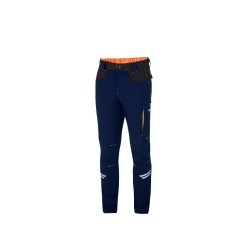 Sparco Tech Light Trousers DONKERBLAUW/ORANJE