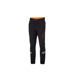 Sparco Tech Light Trousers ZWART/ORANJE
