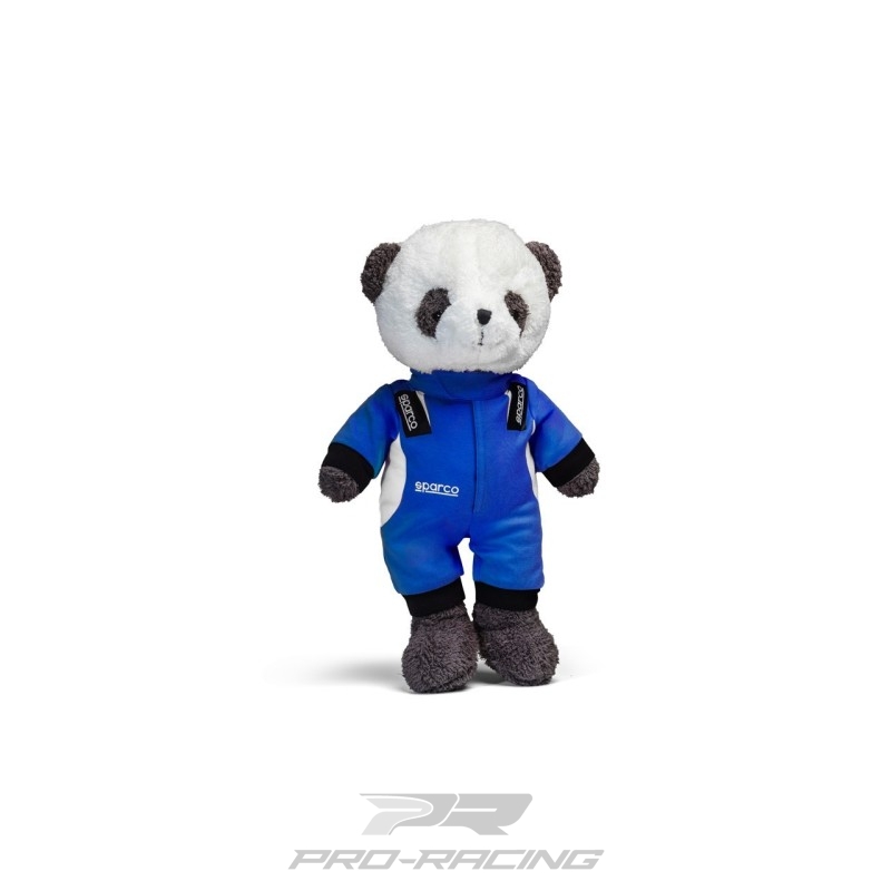 Sparco Panda Plush knuffelbeertje BLAUW