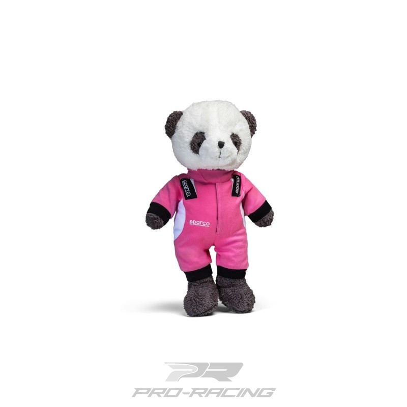 Sparco Panda Plush knuffelbeertje ROZE