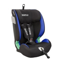 Sparco SK5000I kinderstoel ZWART/BLAUW