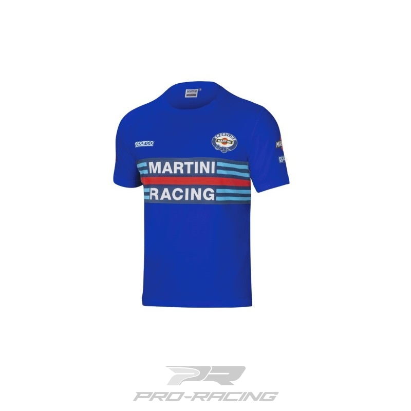 Sparco T-shirt Replica Martini Racing BLAUW