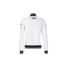 Sparco Full Zip Lady Fit Sweatshirt Martini Racing WIT