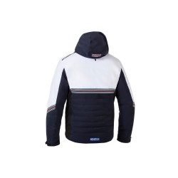 Sparco Winter Jacket Martini Racing DONKERBLAUW/WIT