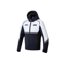 Sparco Winter Jacket Martini Racing DONKERBLAUW/WIT