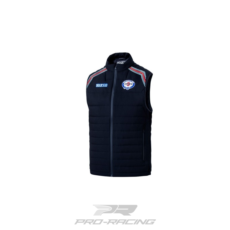 Sparco Frame Bodywarmer Martini Racing DONKERBLAUW