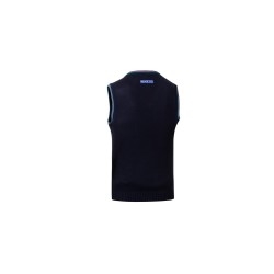 Sparco Knitted Cotton Vest Martini Racing DONKERBLAUW