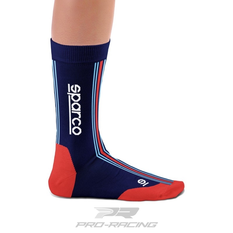 Sparco Iconic Design Martini Racing Socks DONKERBLAUW