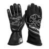 Tuatara Dominator Nomex kart- en sim handschoenen ZWART/GRIJS
