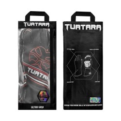 Tuatara Dominator Nomex kart- en sim handschoenen ZWART/ROOD