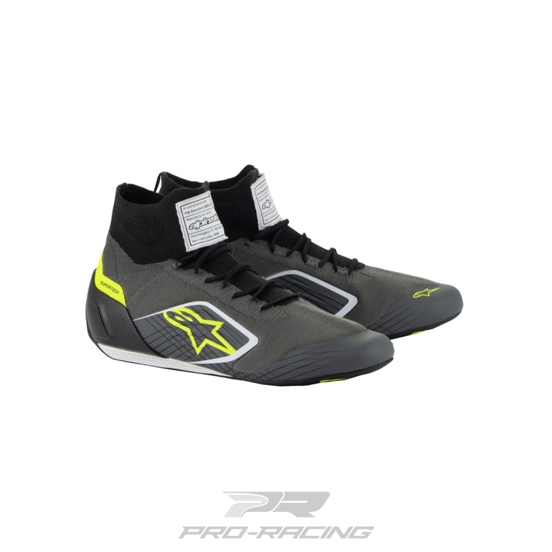 Alpinestars Supertech GRIJS/ZWART/GEEL