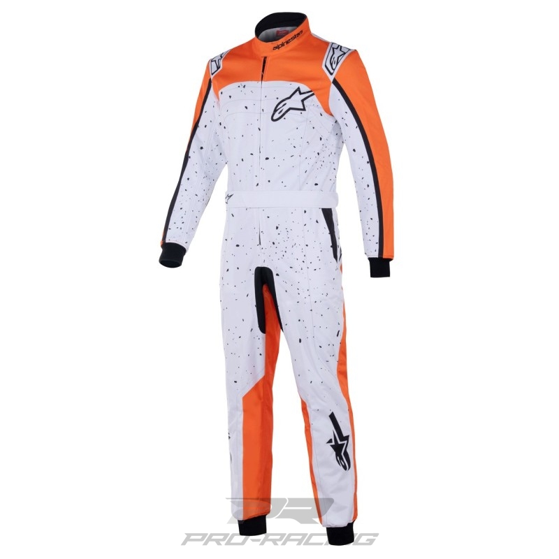 Alpinestars KMX-9 v3 Graphic 6 WIT/ORANJE/ZWART