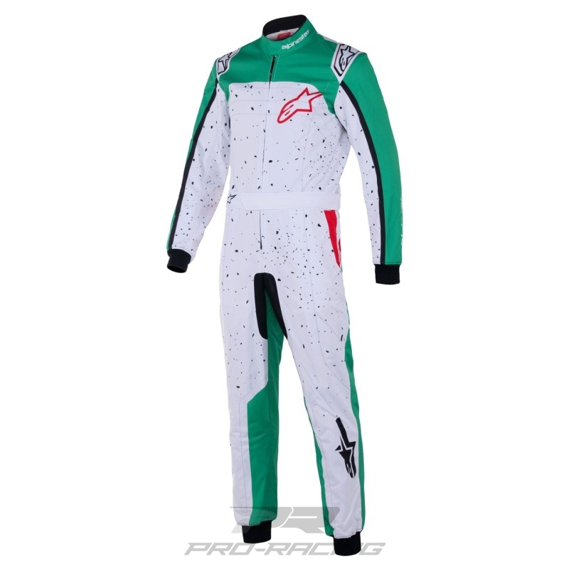 Alpinestars KMX-9 v3 S Graphic 6 WIT/GROEN/ROOD