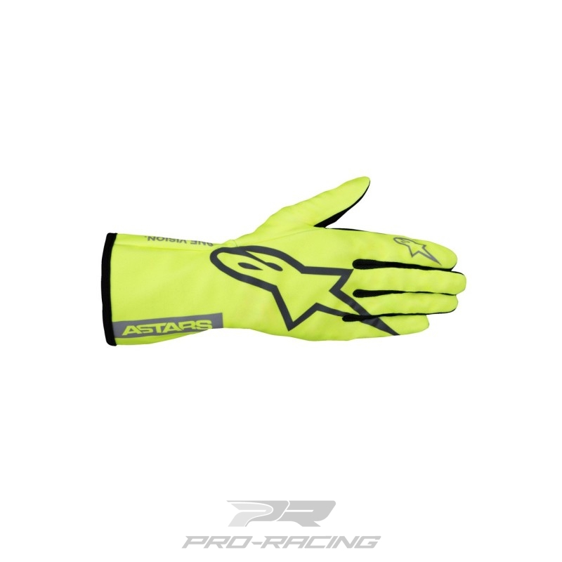 Alpinestars Tech-1 K Race v2 Pure FLUO GEEL/GRIJS/ZILVER