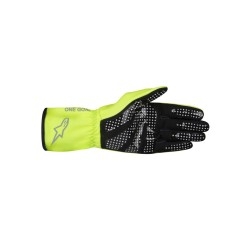 Alpinestars Tech-1 K Race v2 Pure FLUO GEEL/GRIJS/ZILVER