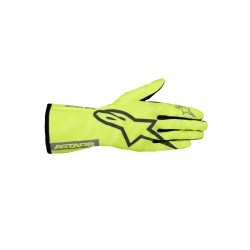 Alpinestars Tech-1 K Race S v2 Pure (KINDERHANDSCHOEN) FLUO GEEL/GRIJS/ZILVER