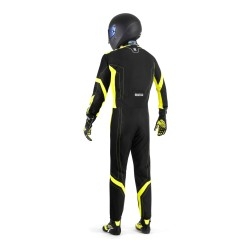 Sparco Thunder Advanced ZWART/FLUO GEEL