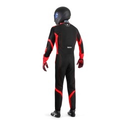 Sparco Thunder Advanced ZWART/ROOD