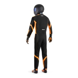 Sparco Thunder Advanced ZWART/FLUO ORANJE