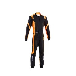 Sparco Thunder Advanced ZWART/FLUO ORANJE