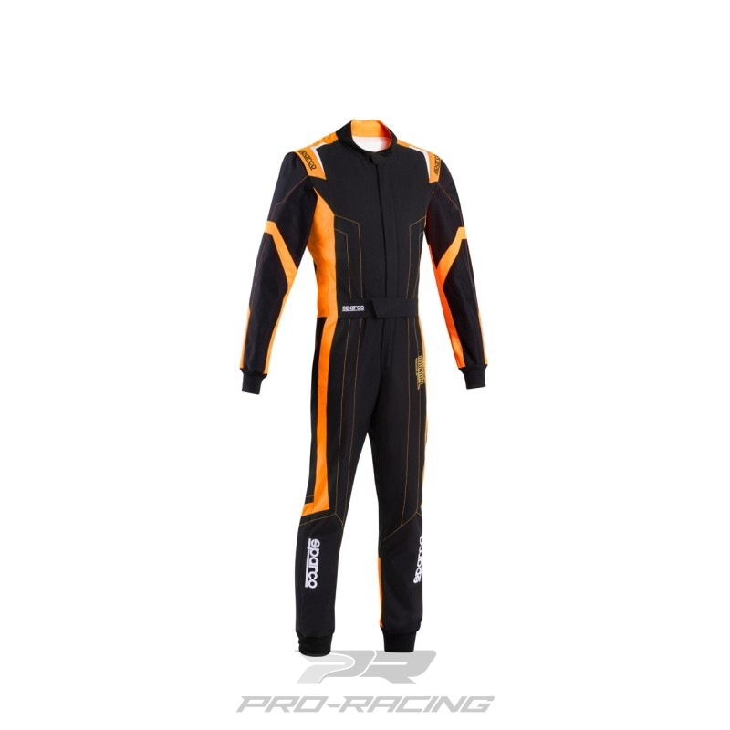 Sparco Thunder Advanced ZWART/FLUO ORANJE