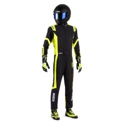 Sparco Thunder Advanced ZWART/FLUO GEEL