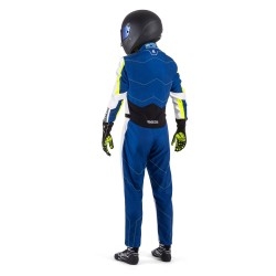 Sparco Kerb Advanced BLAUW/WIT/FLUO GEEL