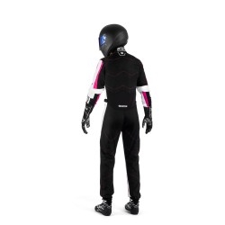 Sparco Kerb Advanced Lady ZWART/WIT/ROZE