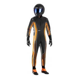 Sparco Superleggera K ZWART/FLUO ORANJE