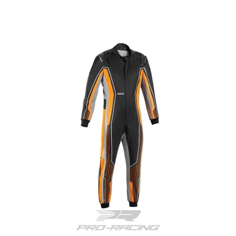 Sparco Superleggera K ZWART/FLUO ORANJE
