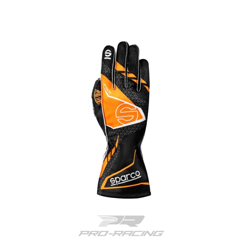 Sparco K-Attack ZWART/FLUO ORANJE