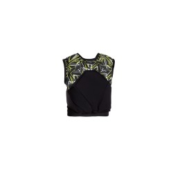 Sparco SJ Pro K-3 impact vest ZWART/FLUO GEEL