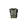 Sparco SJ Pro K-3 impact vest ZWART/FLUO GEEL