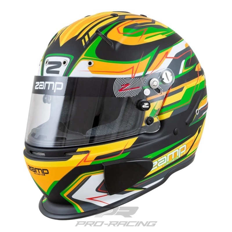 Zamp RZ-70E GROEN/ZWART/GEEL Zamp RZ-70E GROEN/ZWART/GEEL