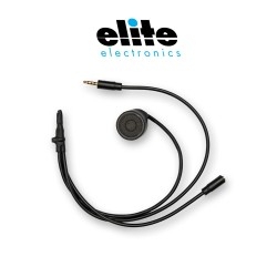 Elite Electronics helmset full face incl. earplugs voor Elite KartComm
