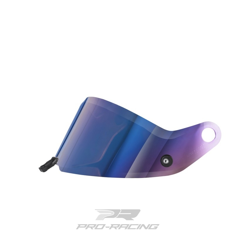 Stilo ST6 lang spiegelvizier BLAUW MEDIUM