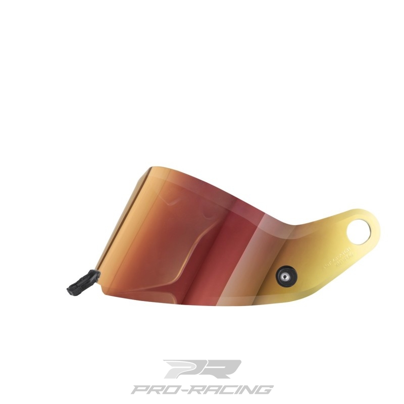Stilo ST6 lang spiegelvizier ROOD DONKER