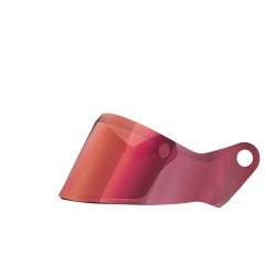 Stilo ST6 kort spiegelvizier ROOD DONKER