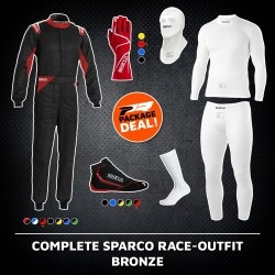 Complete Sparco race-outfit BRONZE