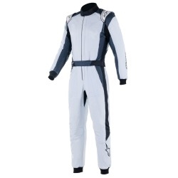 Complete Alpinestars race-outfit SILVER