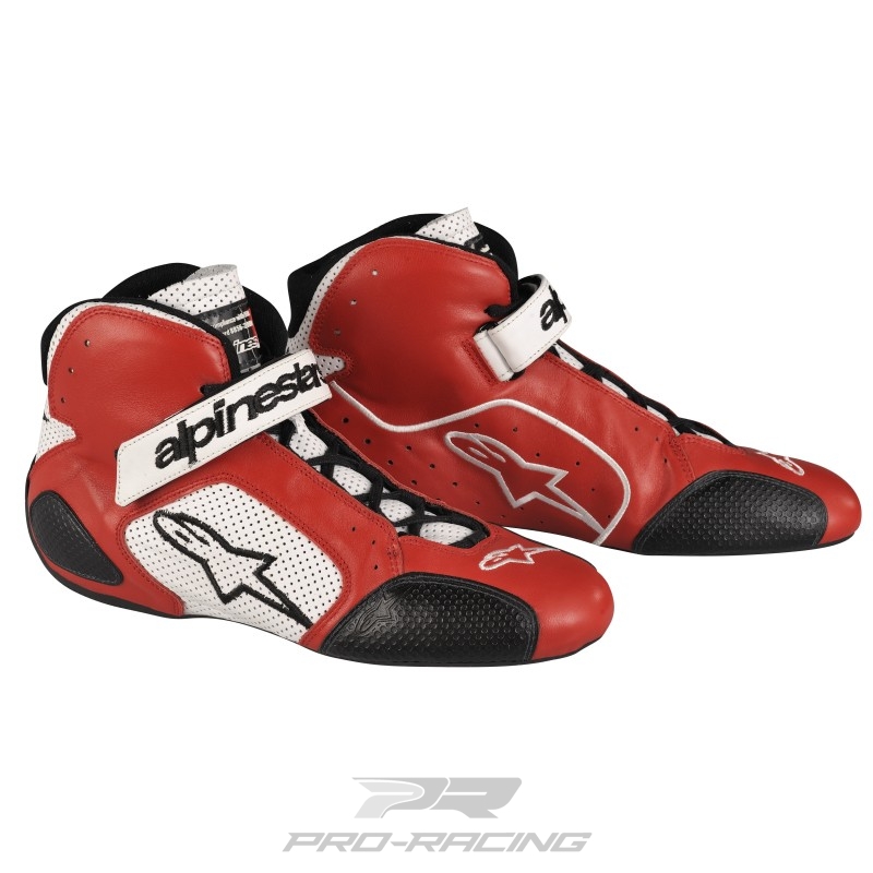 Alpinestars Tech-1 T ROOD/WIT