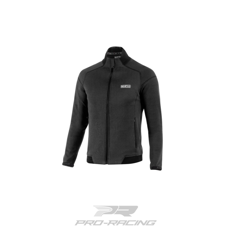 Sparco Full Zip Pro Sweatshirt ZWART