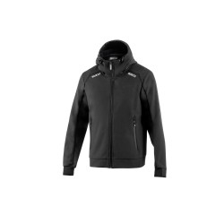 Sparco SL Hooded Soft Shell ZWART