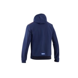 Sparco SL Hooded Soft Shell Gulf DONKERBLAUW