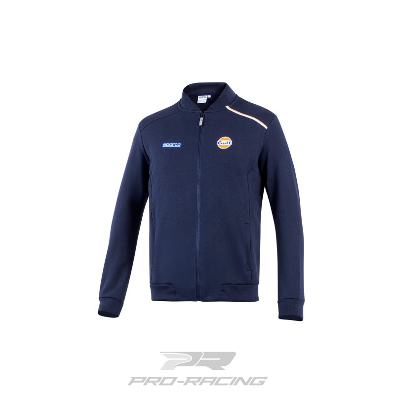 Sparco Full Zip Sweatshirt Gulf DONKERBLAUW