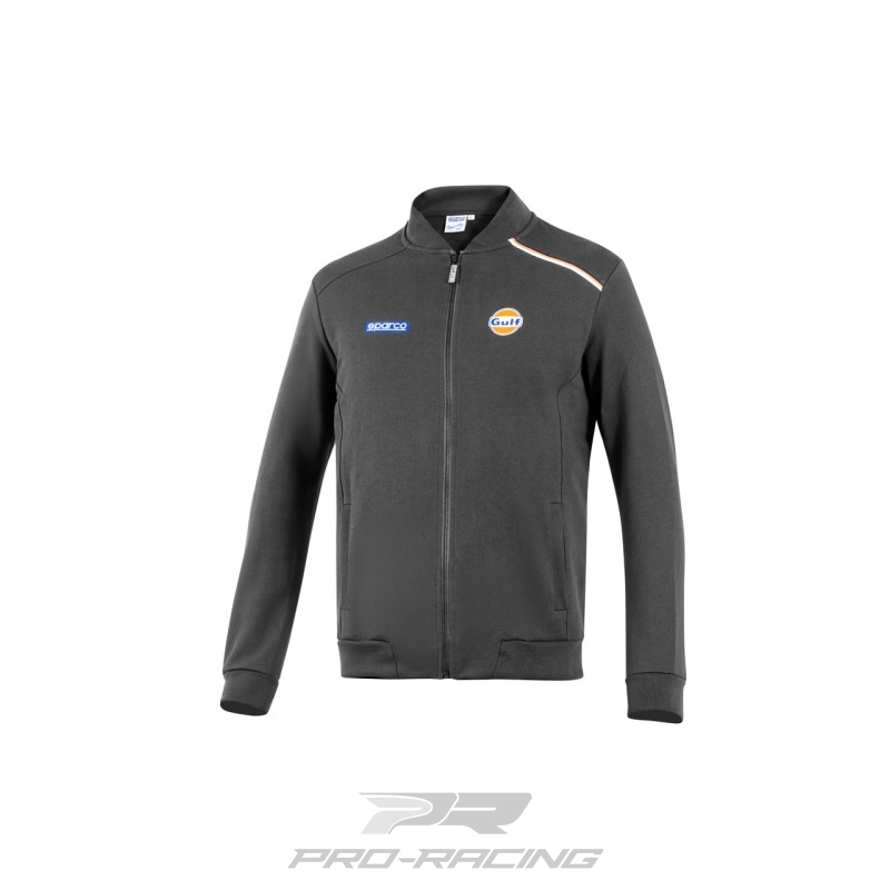 Sparco Full Zip Sweatshirt Gulf ANTRACIET