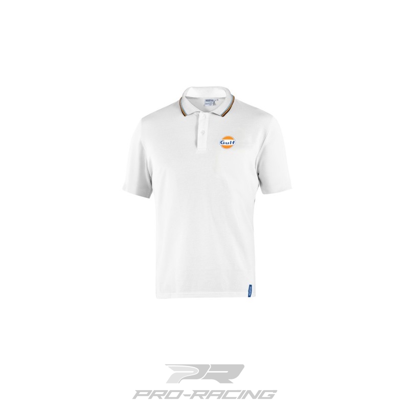 Sparco Polo Piquet Gulf WIT