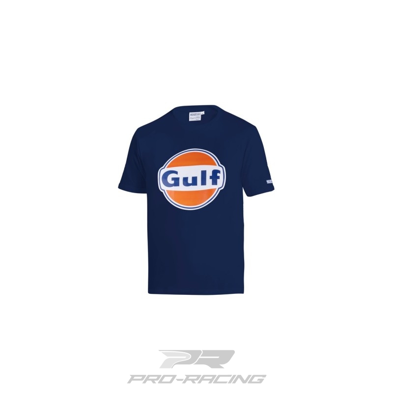 Sparco T-shirt Brand Gulf DONKERBLAUW
