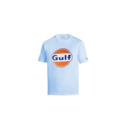 Sparco T-shirt Brand Gulf LICHTBLAUW